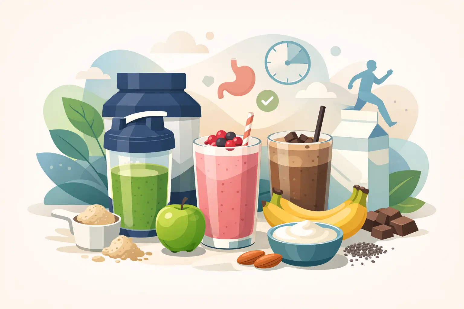 Beste Shakes für Sattheit im Alltag