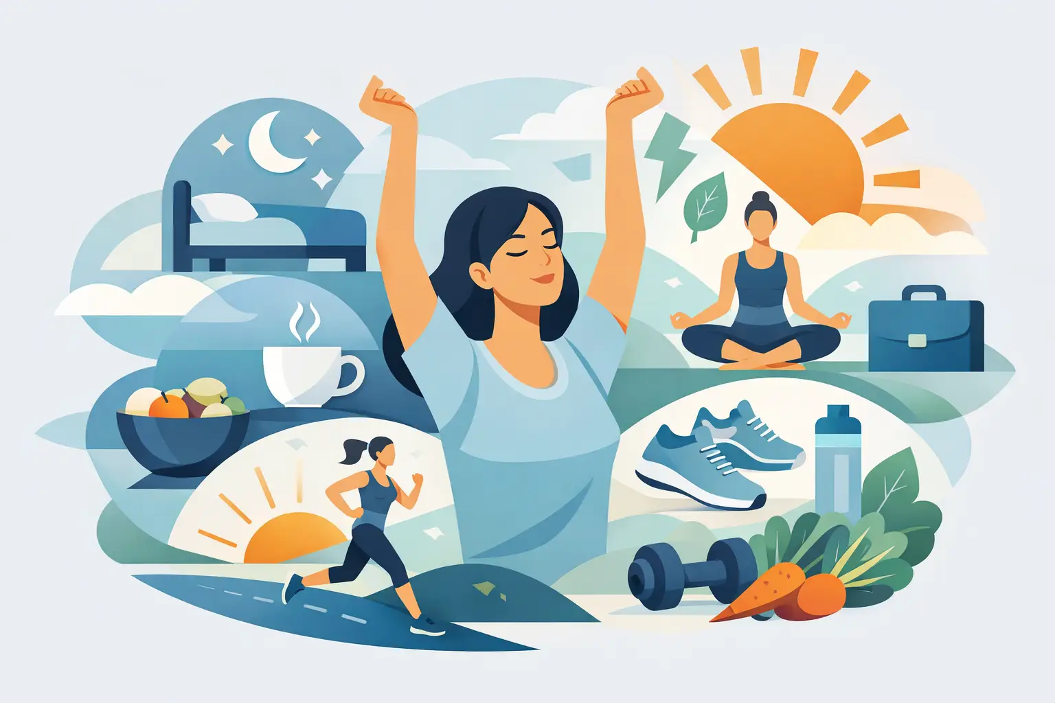 Wellness-Routine für mehr Energie im Alltag