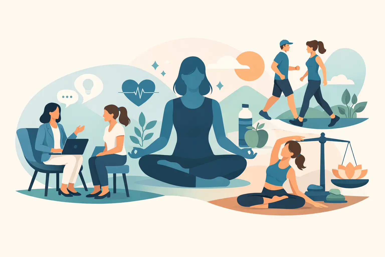 Wellness Coaching Vorteile im Alltag