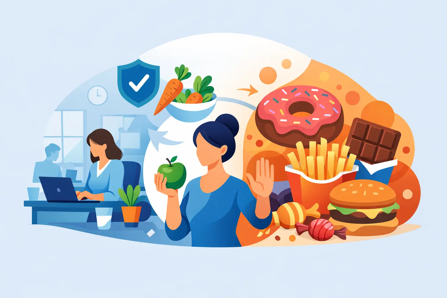 7 Tipps, um Heißhunger im Arbeitsalltag zu vermeiden