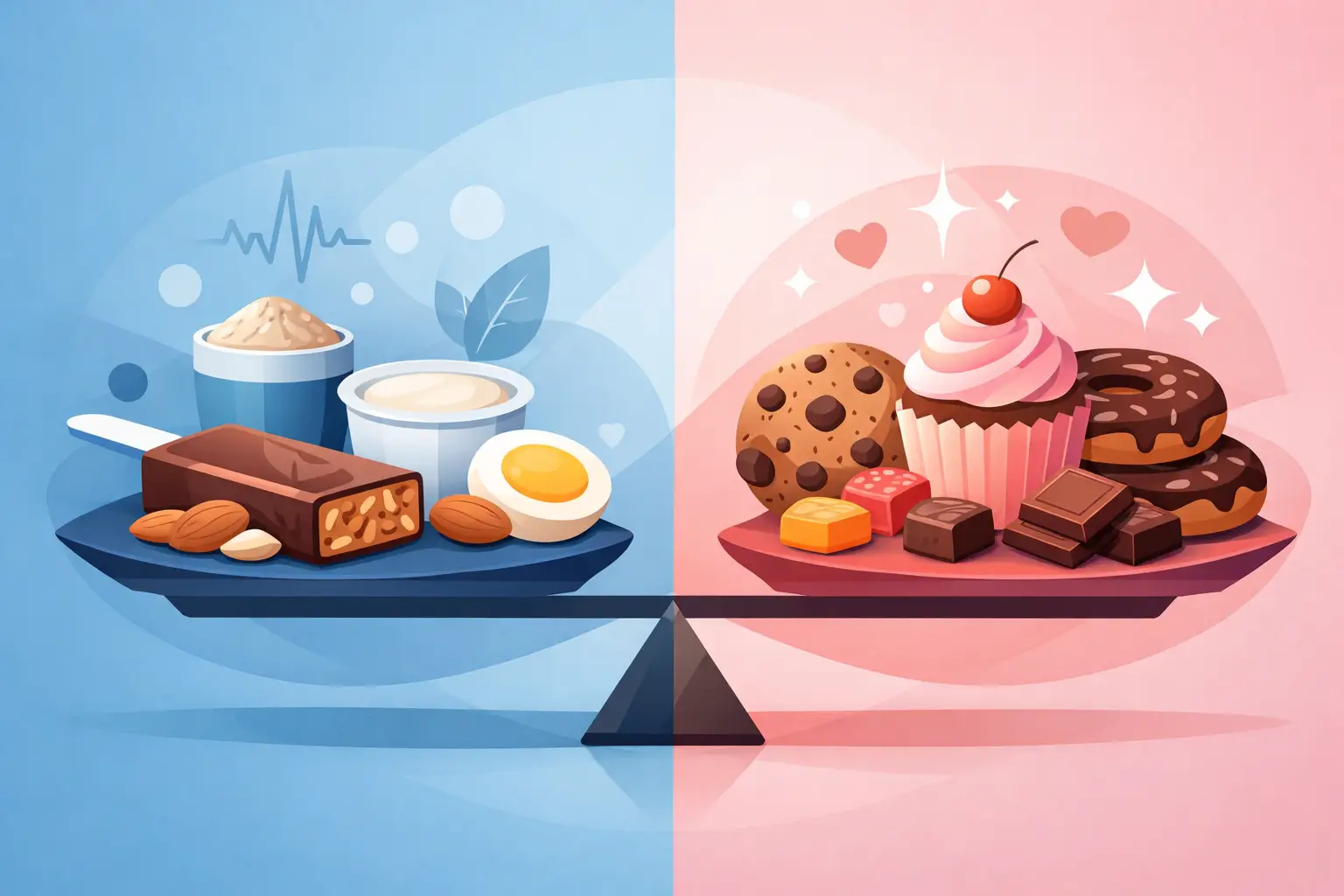 Protein Snack vs süßer Snack: Was sättigt besser?