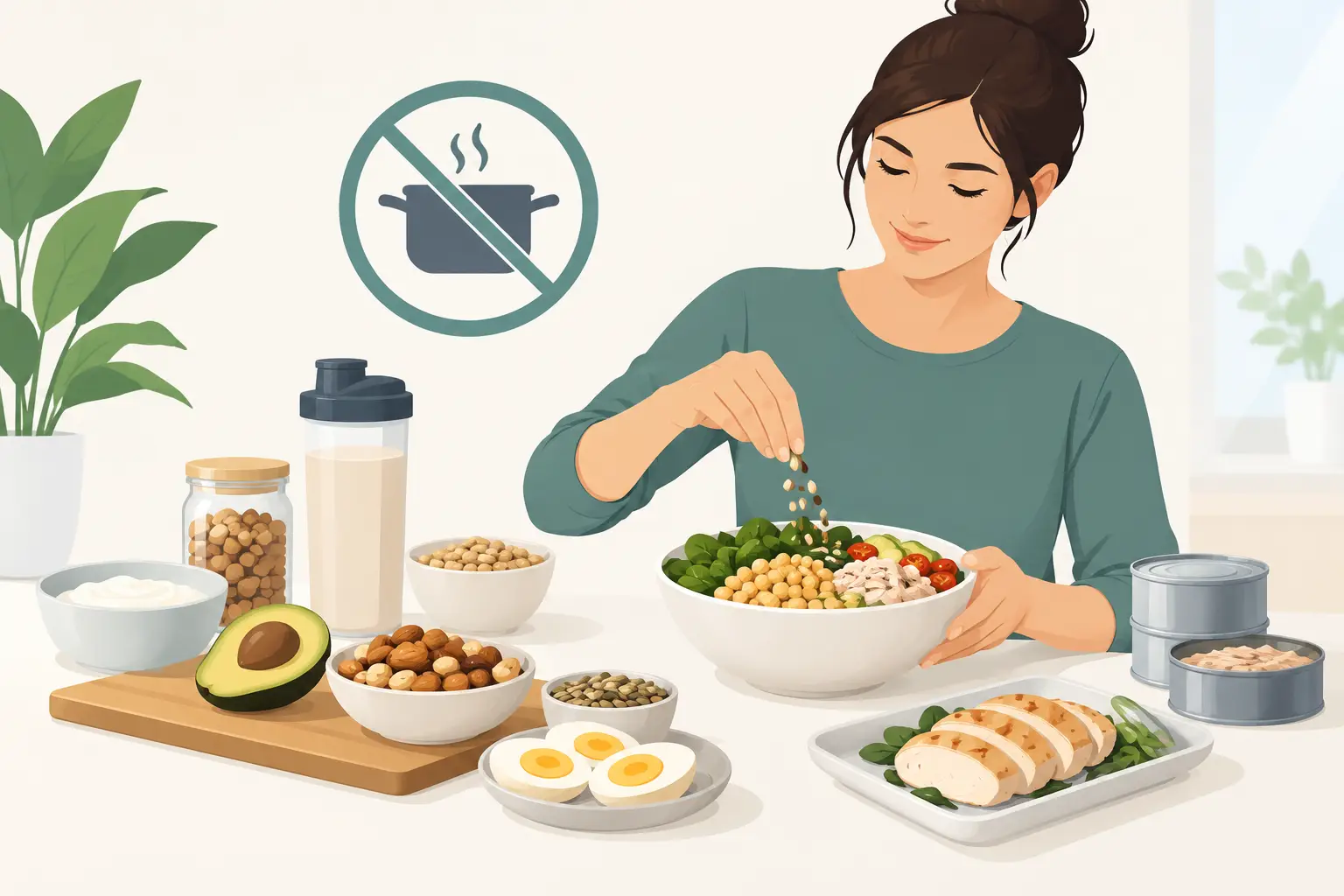 Proteinversorgung ohne aufwendiges Kochen