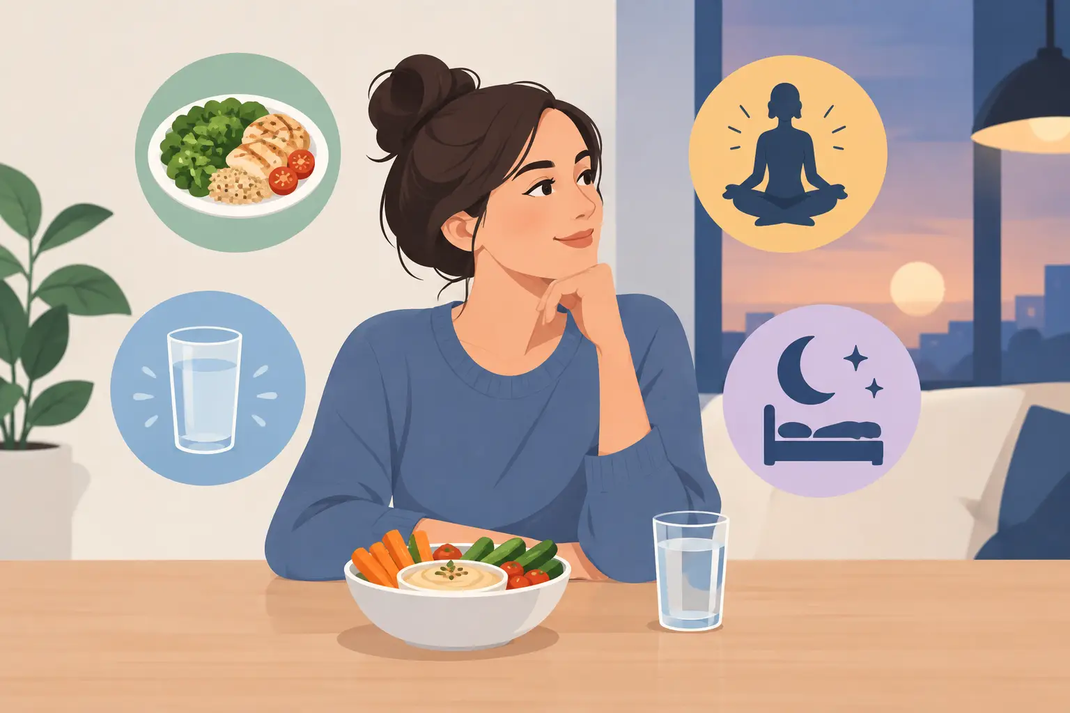 Vier Strategien gegen Abendhunger, die wirken