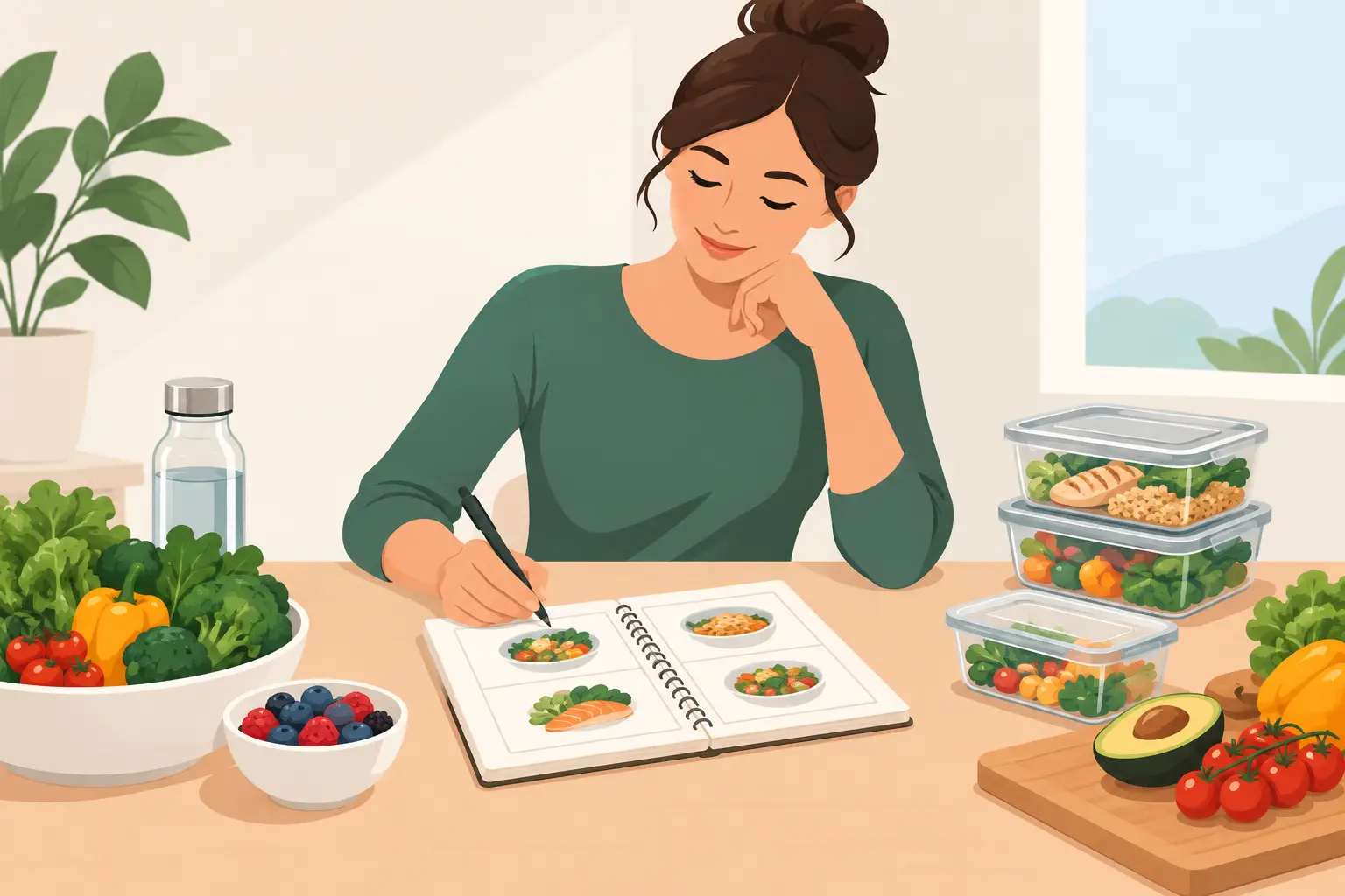Anleitung für strukturierte Ernährungsroutine