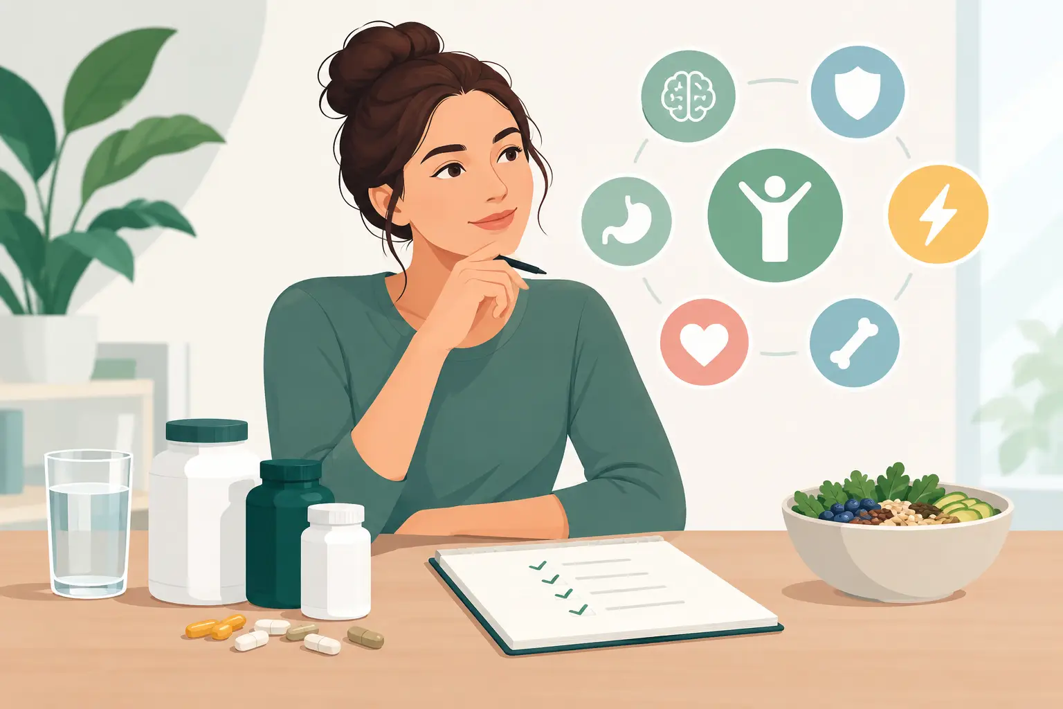 Supplement-Plan erstellen: Was wirklich zu dir passt